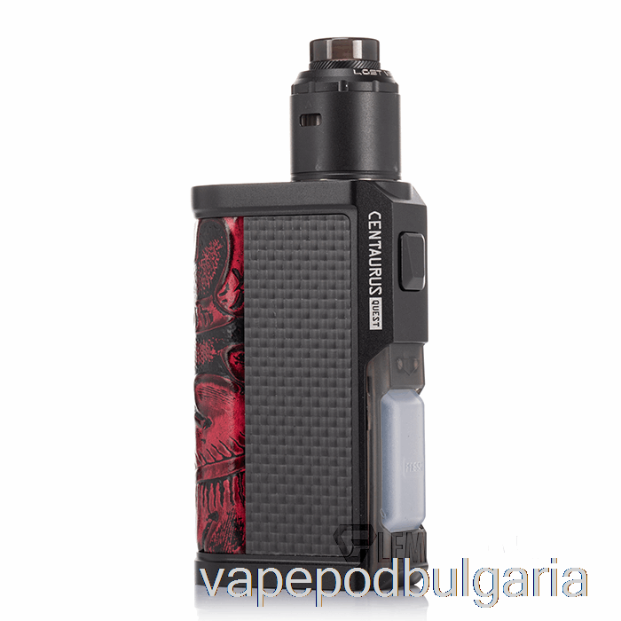 Vape 10000 Дръпки Lost Vape Centaurus Quest 100w Squonk Kit Black / Ukiran